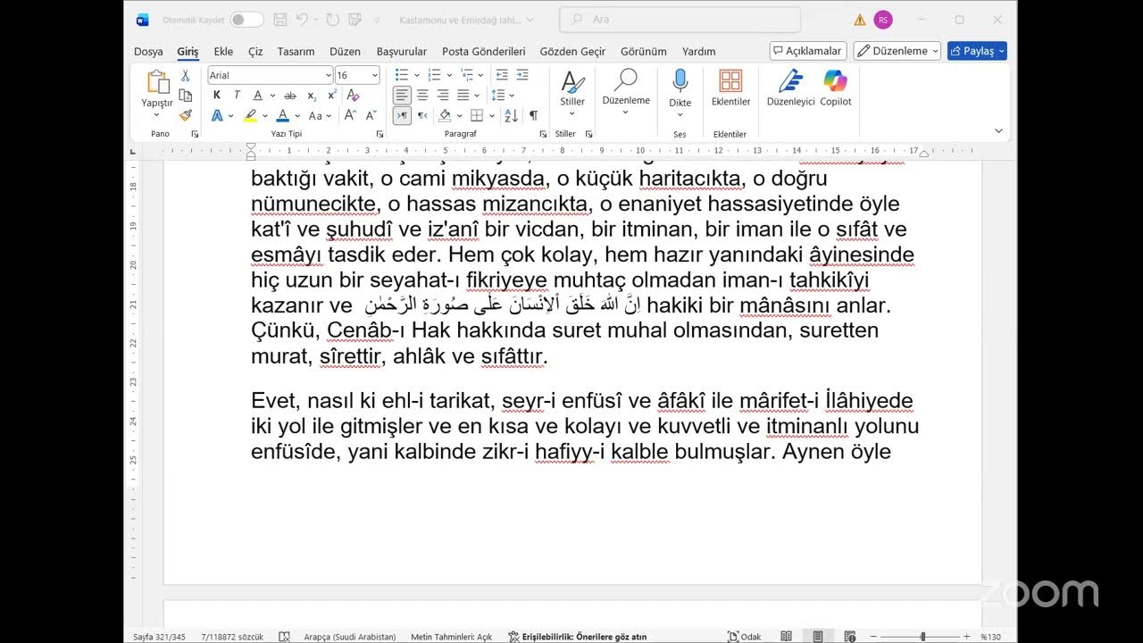 Emirdağ-1 Lahikası 48. Ders, (08 Şubat 2026)