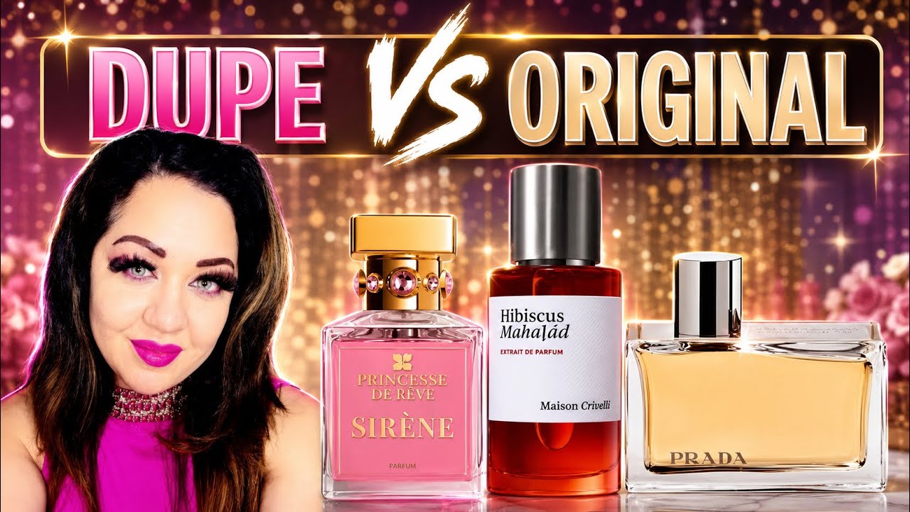 Dupe vs Original Sirene Fragrance Du Bois Hibiscus Mahajad Maison Crivelli Prada Amber