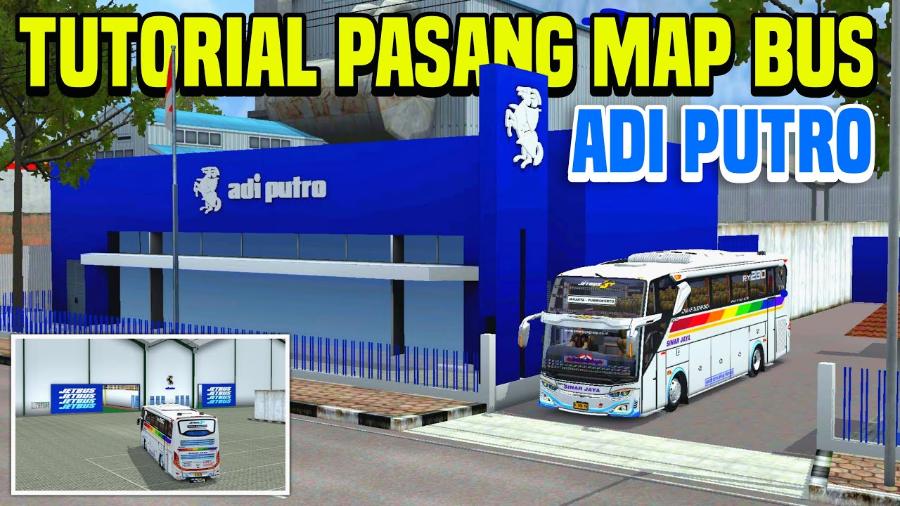 Tutorial: Cara Pasang Map Bus Adi Putro di BUSSID‼️ 100% Berhasil