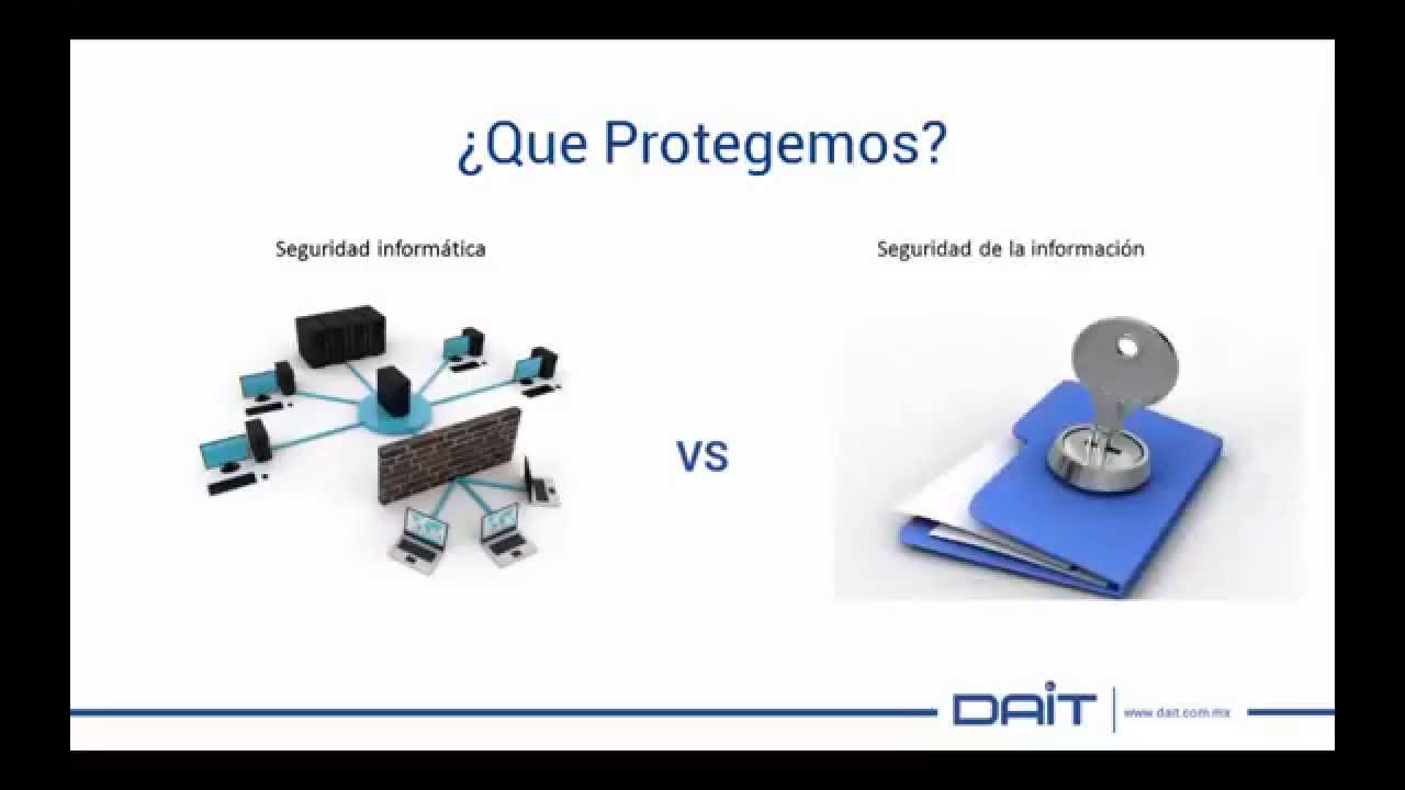 05   Seguridad informática vs Seguridad de la información