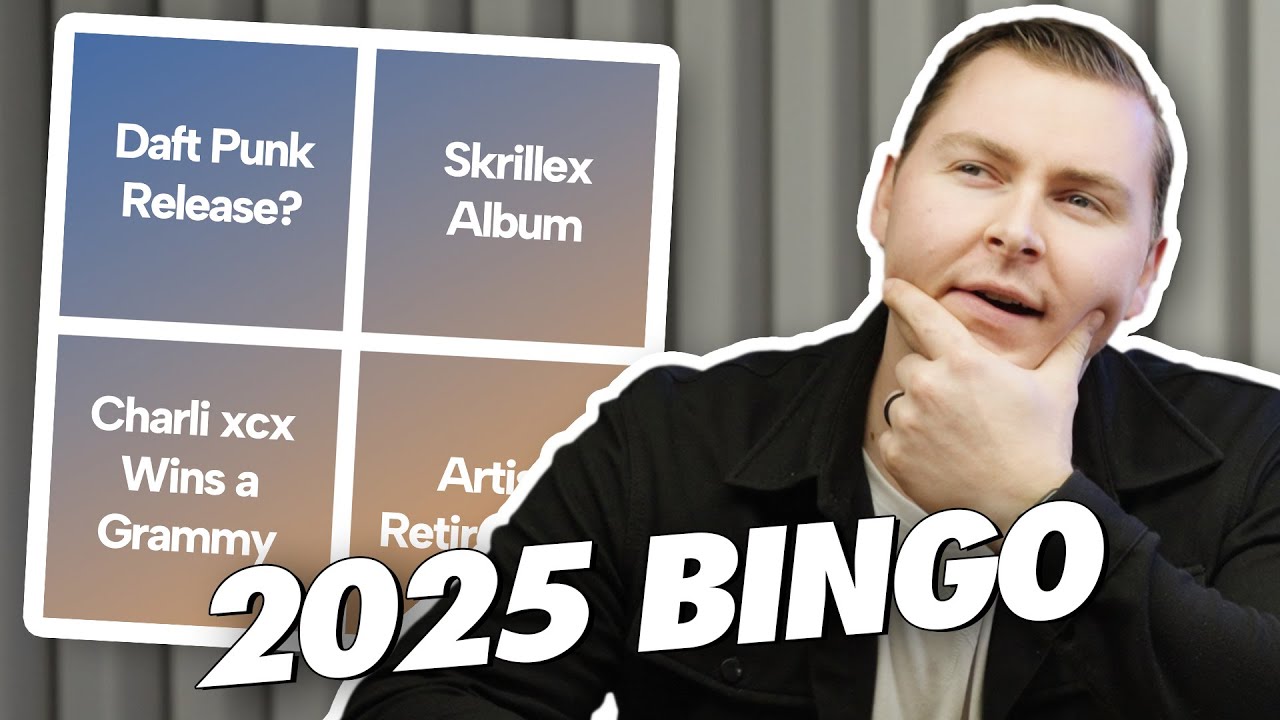 My 2025 EDM Bingo Card | Yearly Predictions