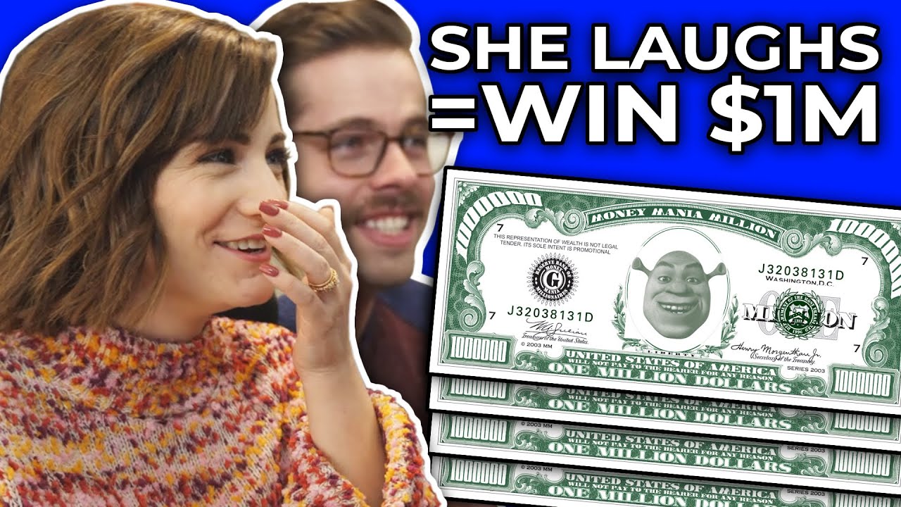 If You Can Make My Wife Laugh, You Win $1,000,000 Shrek Bill