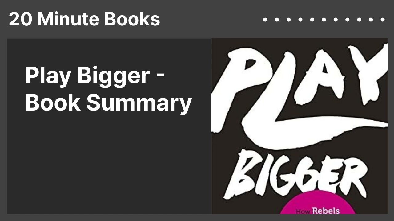 Play Bigger - Book Summary