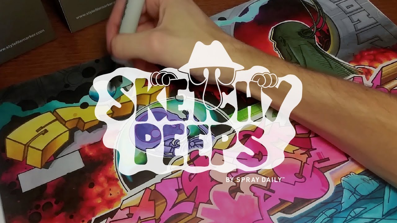 SKETCHY PEEPS 012 - KEAR