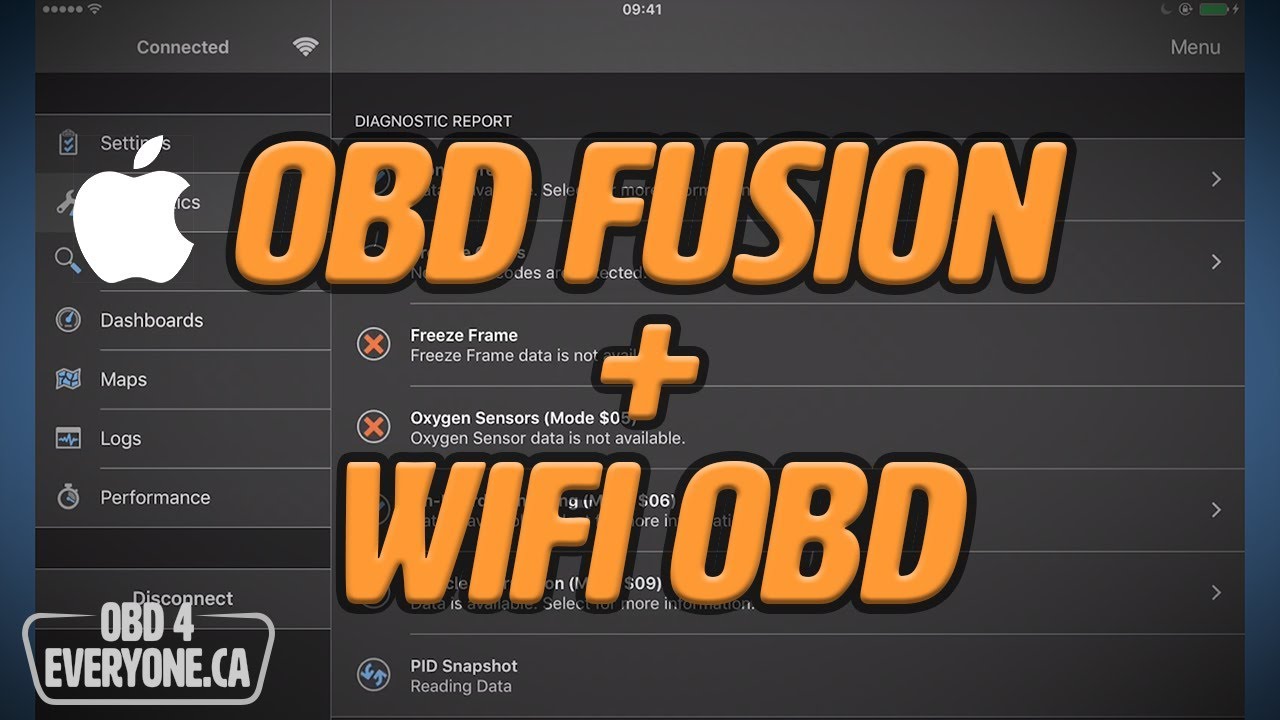 OBD Fusion для iOS и WIFI OBD: настройка и подключение: OBD4Everyone, эпизод 6