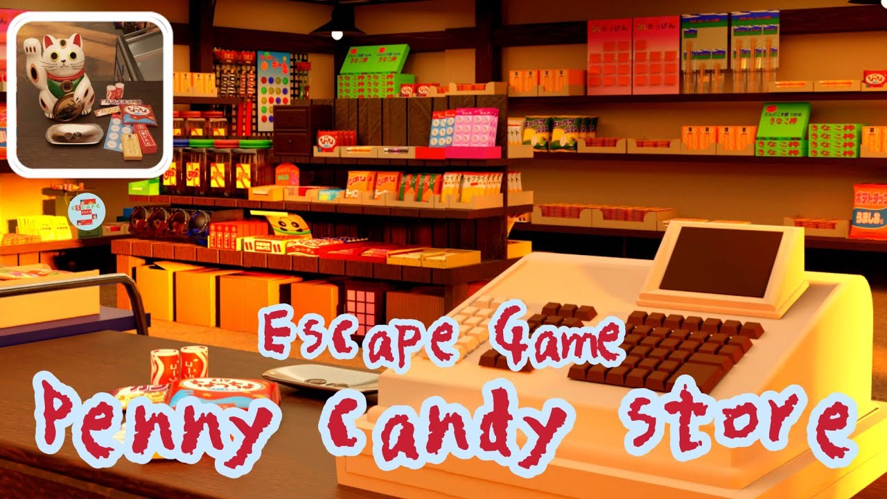 Escape Game Penny candy store【Hiboshi Panda.Studio】 ( 攻略 /Walkthrough / 脫出)