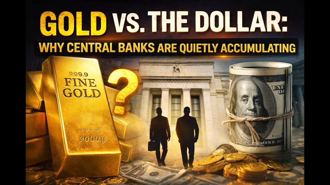 Gold vs. The Dollar: Why Central Banks Are Quietly Accumulating