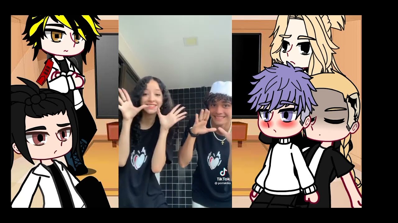 Toyko revengers react to takemichi as Kika [part 1] (descrição)