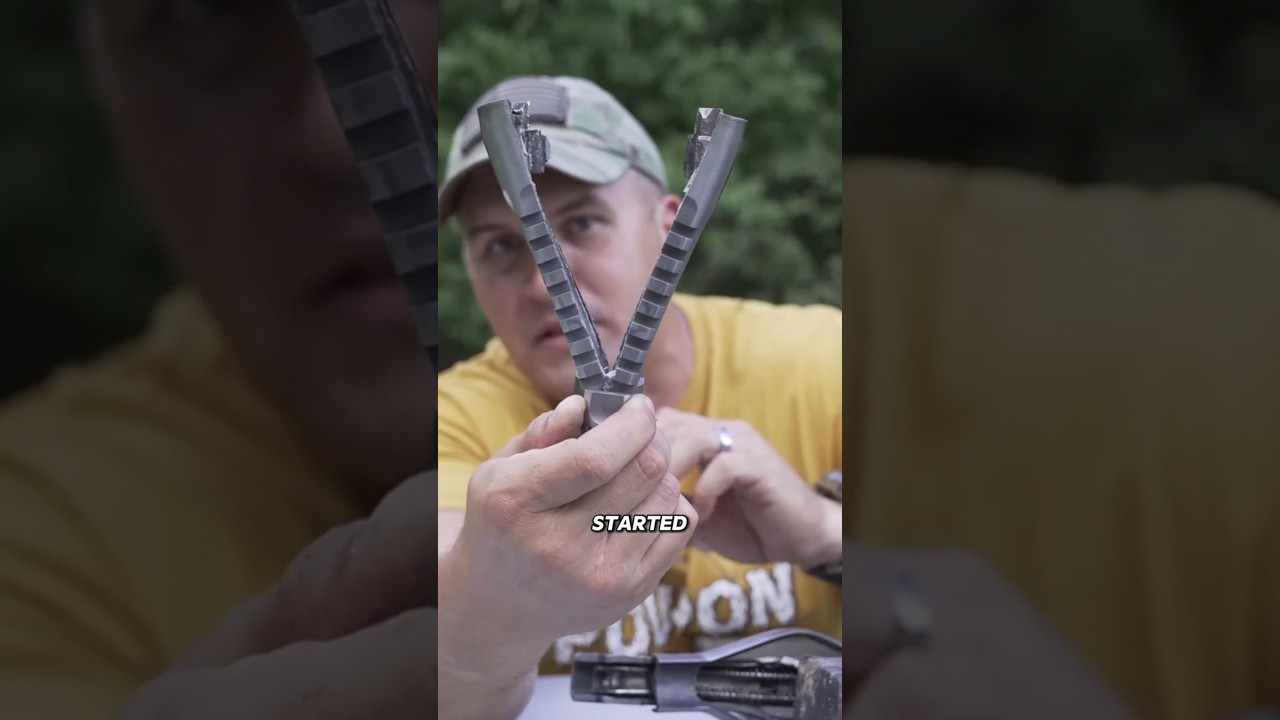 Kentucky Ballistics: My Desert Eagle Exploded!!!  #experiment