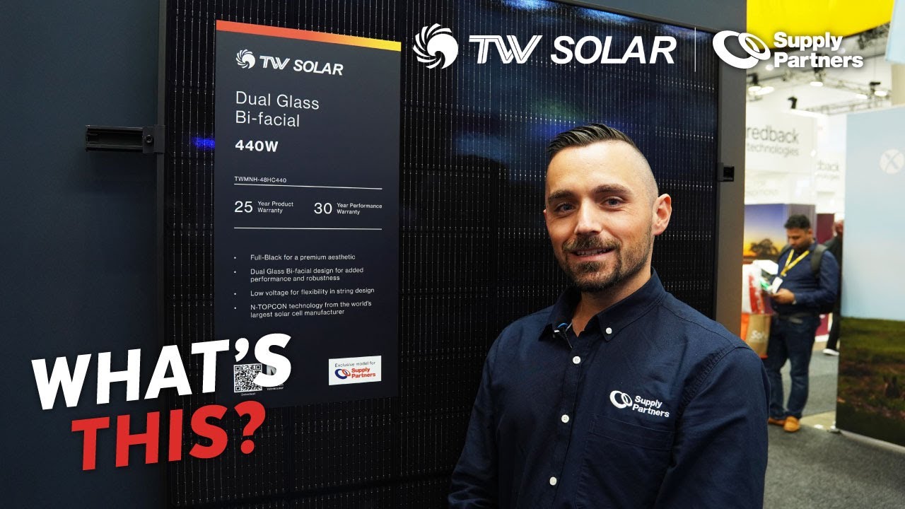 TW Solar - TWMNH Series - Full Black Bifacial Solar Panels | What's This?