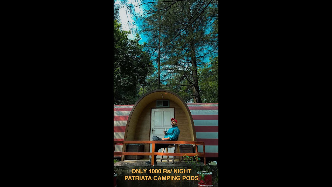 PATRIATA CAMPING PODS at Highest Point of Punjab (7800 ft) #Patriata #newmurree  #beingatraveler