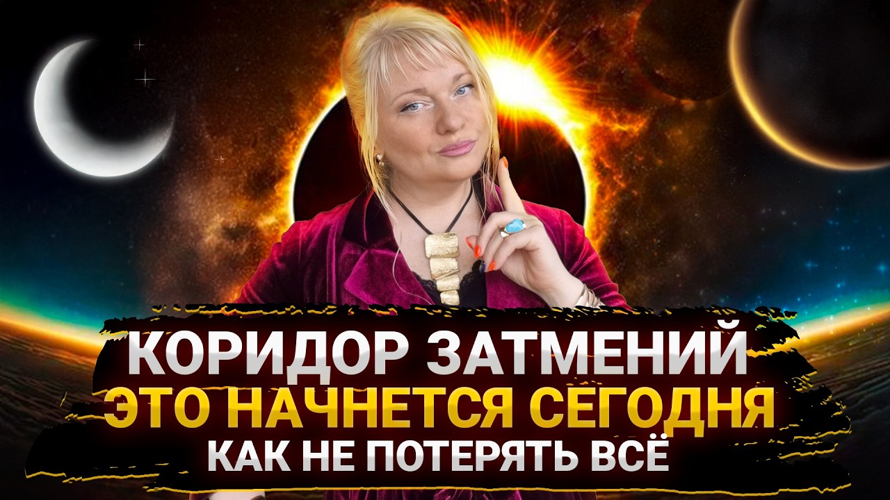 Коридор затмений уже здесь: ошибки, которые совершают 90% людей I Мара Боронина