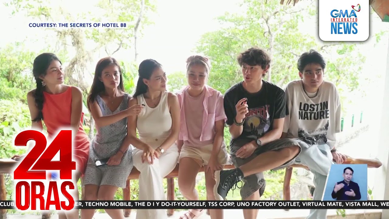 Ilang eksena sa series ng ex-PBB Collab housemates na 'The Secrets of Hotel 88',... | 24 Oras