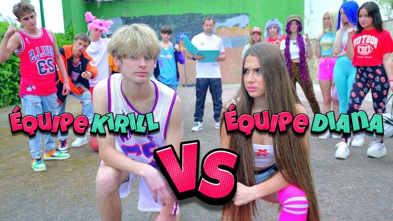 Équipe Diana VS Équipe Kirill ! | Nouvel confrontation à la Nouvelle Ecole !