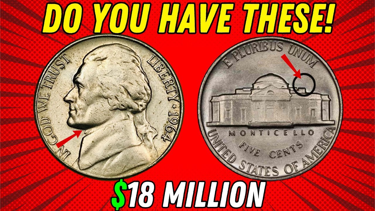 Top 10 Most Rare Jefferson Nickels That Are Worth Big $$$ In 2026 — Do Not Spend These Coins!!!