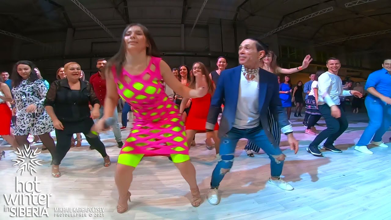 HOT Merengue animation by El Chino & Valeriya Lebedeva @ Hot Winter in Siberia
