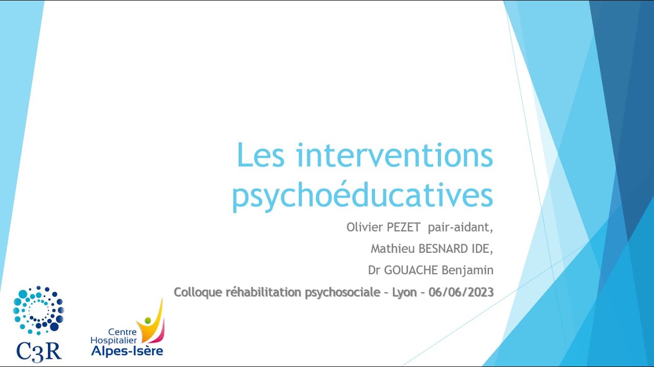 5. Psychoéducation