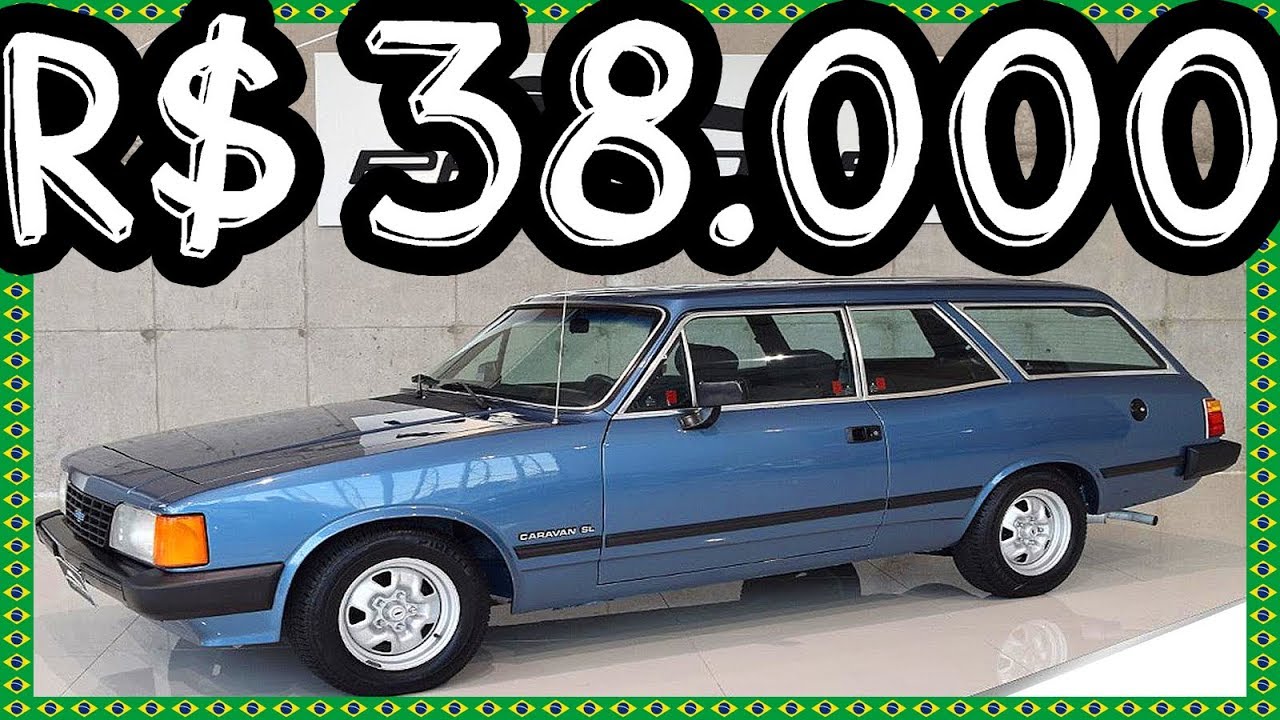 R$ 38.000 PASTORE Chevrolet Opala Caravan SL 1990 Azul Volga 250  MT4 RWD 4.1/S 6 Cilindros 118 cv