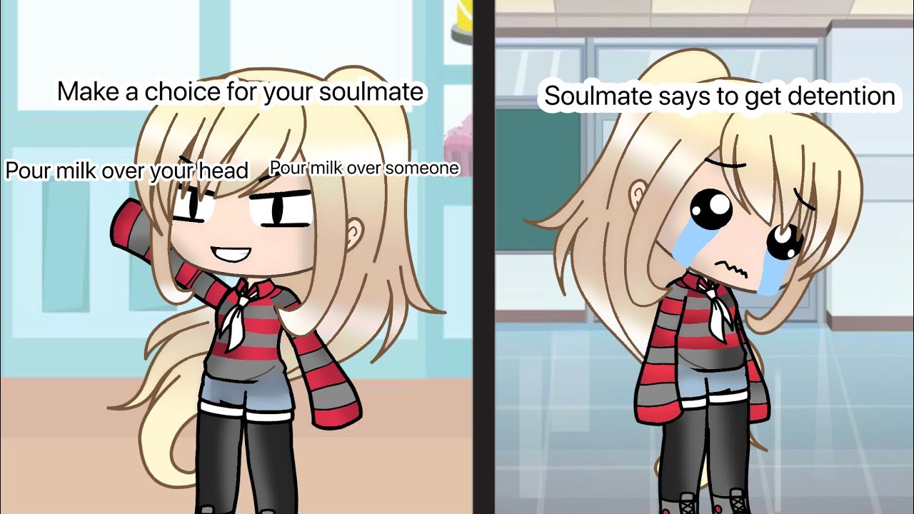 What My Soulmate Wants Me To Do Appears Above My Head| GLMM Lesbian love story | INSPIRED BY TIKTOK