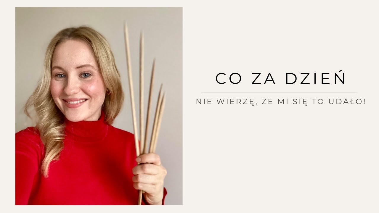 NIE WIERZĘ, ŻE MI SIĘ TO UDAŁO - ZROBIŁAM WŁASNE DRUTY!