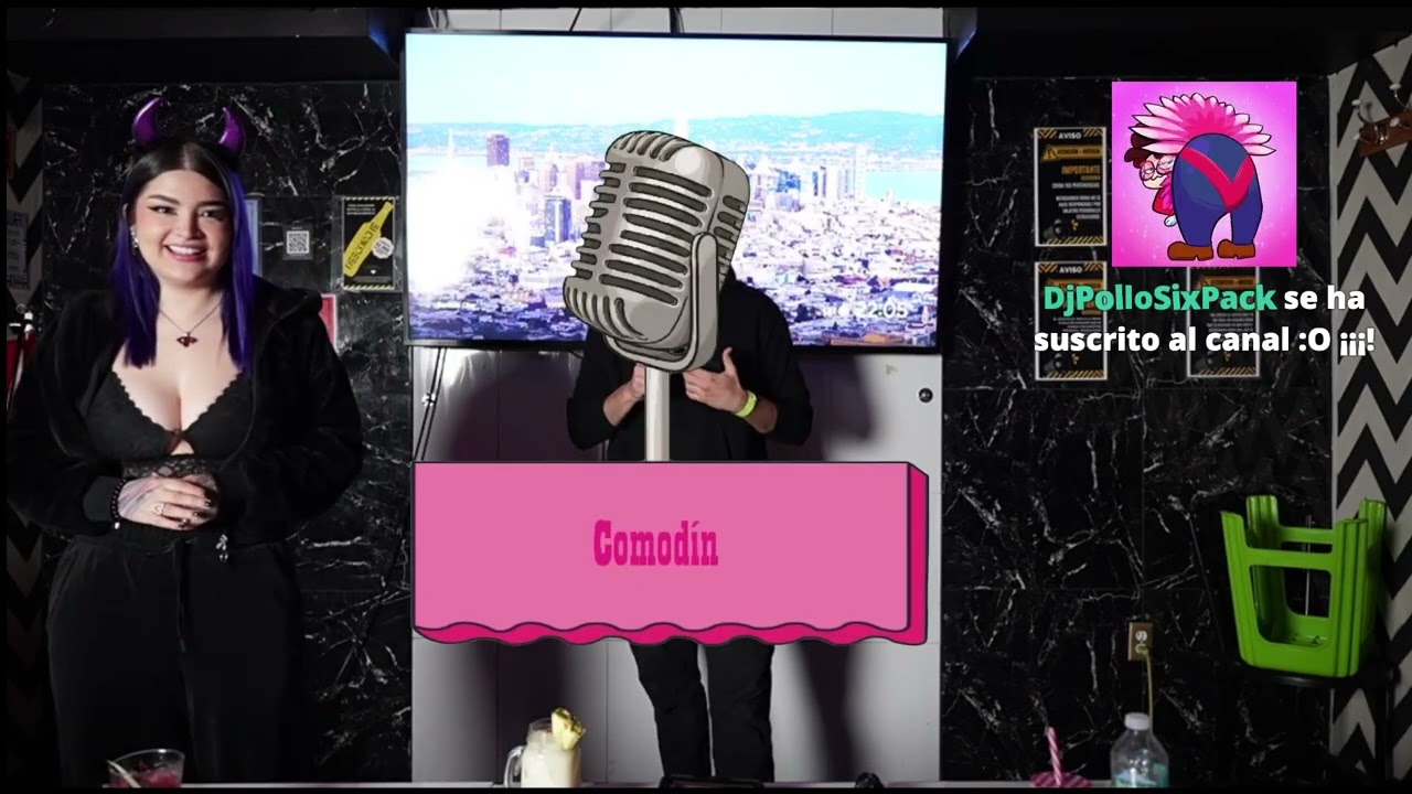 ALDO GEO HACE KARAOKE CON LAS TRANSNOCHADAS