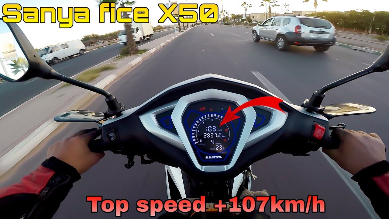 𝐓𝐞𝐬𝐭 𝐑𝐢𝐝𝐞 : Sanya Fice x50 2020 | 125cc 🔥😨