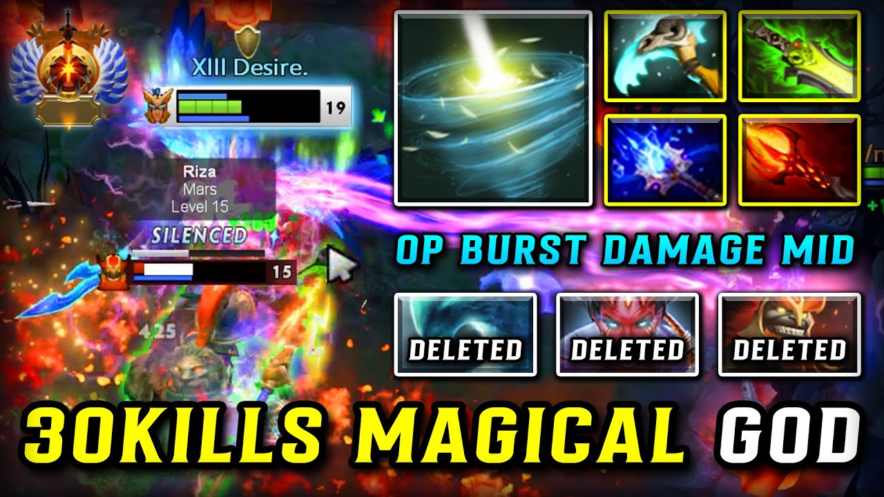 EPIC 30KILLS MAGICAL MID Skywrath Mage | LVL5 Dagon + Ethereal Blade | IMBA ONE Shot Instant Kill