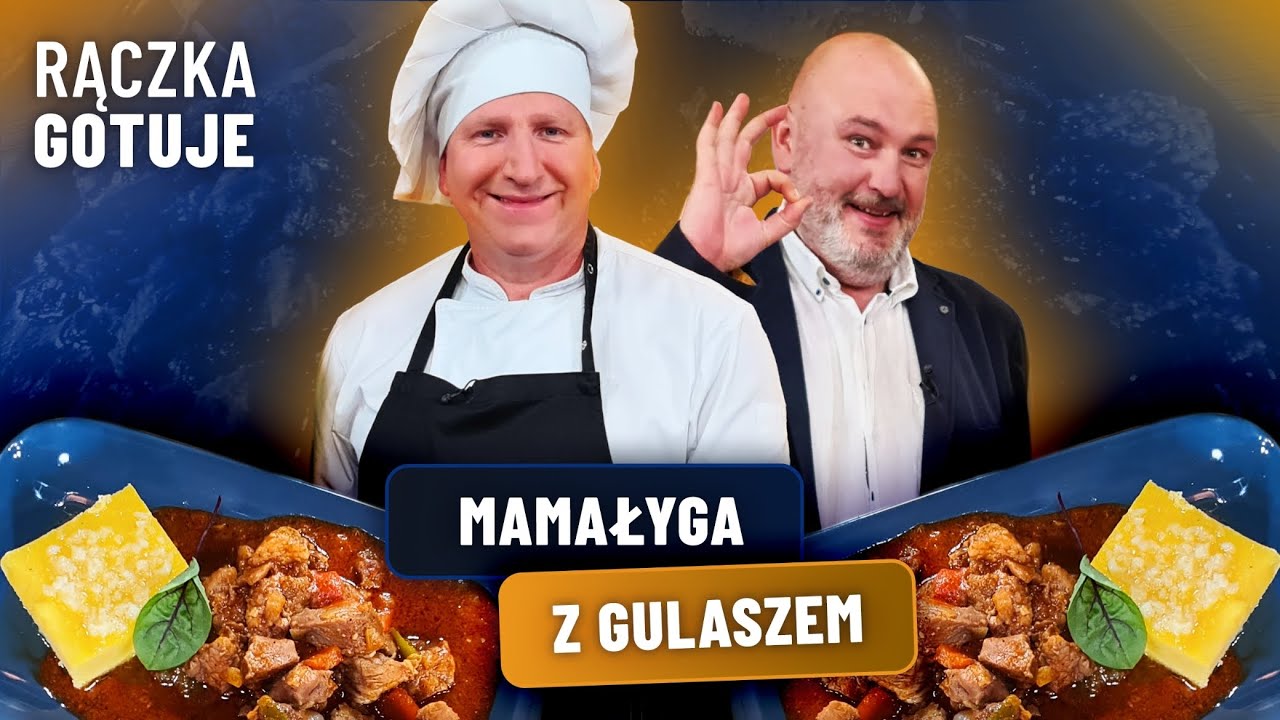MAMAŁYGA z gulaszem - gościnnie Michał Piela | RĄCZKA GOTUJE