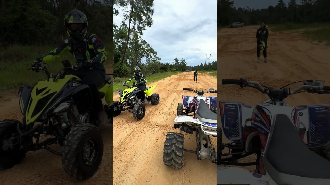Raptor 700R vs YFZ450 #yamaha #atv #raptor700r #yfz450 #yfz450r #offroad #offroading #race