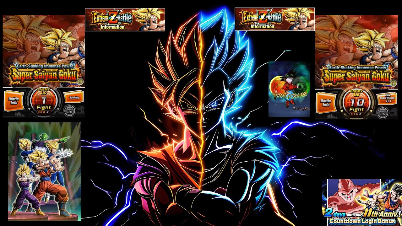 HOW DIFFICULT IS THE EARTH SHAKING IMMENSE POWER SUPER SAIYAN GOKU EZA! DBZ Dokkan Battle!