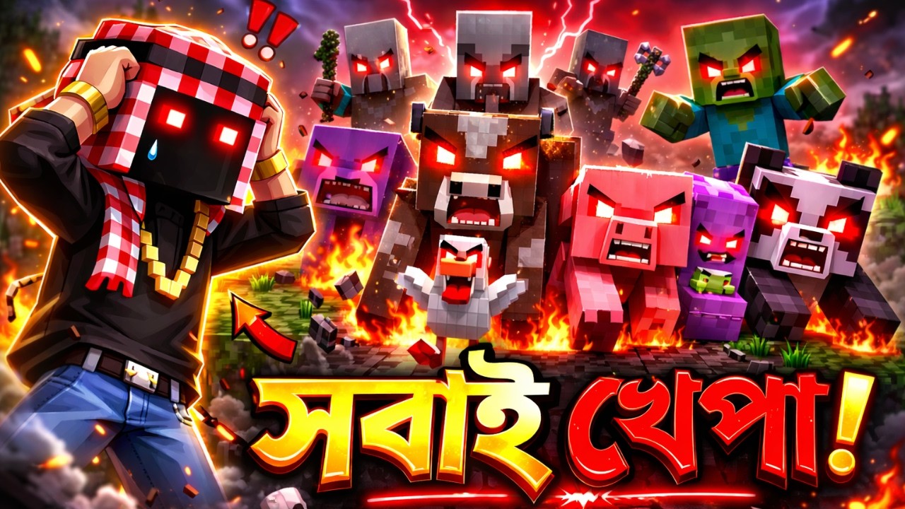 লড়াই হবে | ANGRY MOB 2 - Full Episode | Minecraft