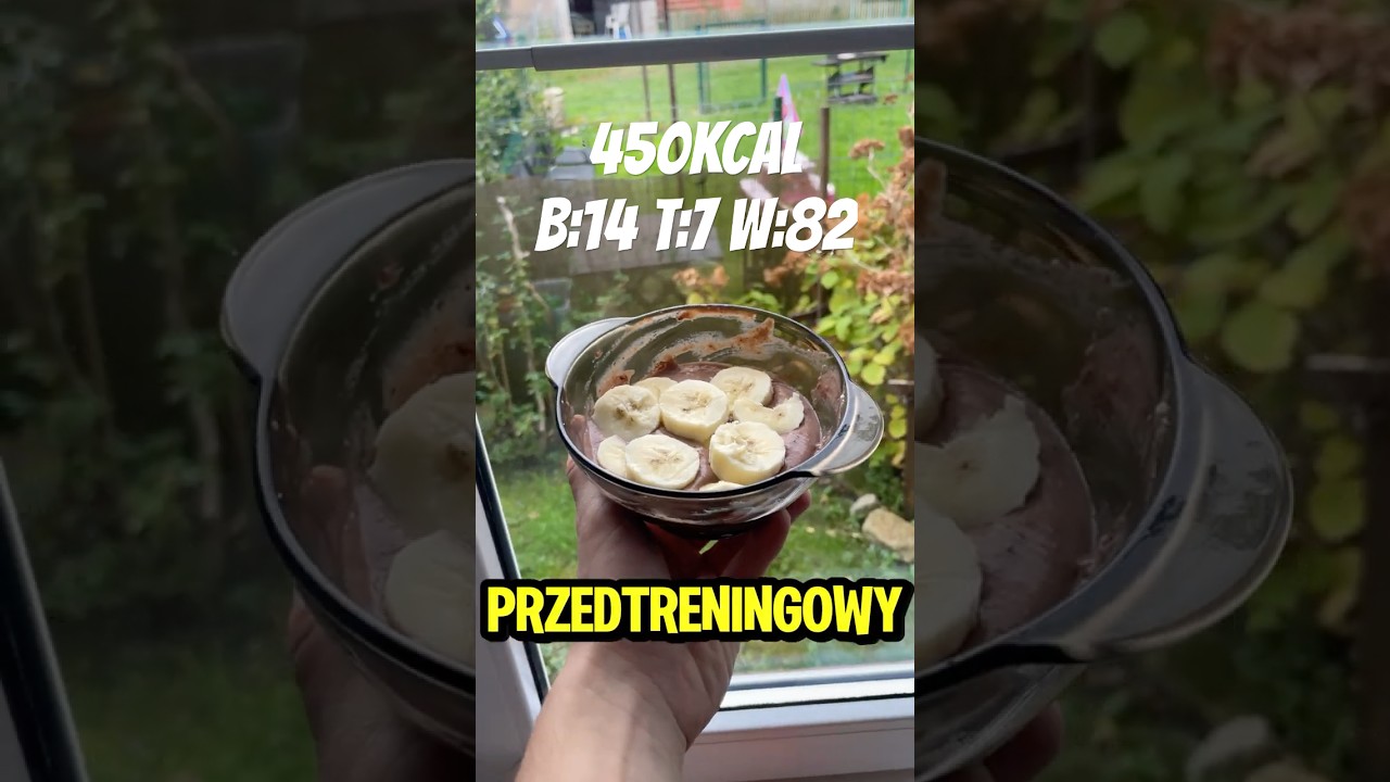 NAJLEPSZY posiłek PRZEDTRENINGOWY (szybki, tani, skuteczny) 
