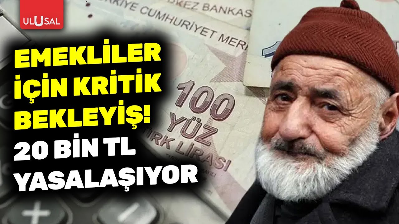 En düşük emekli maaşı 20 bin TL oluyor! Kanun teklifi yasalaşıyor | Recep Erçin değerlendirdi