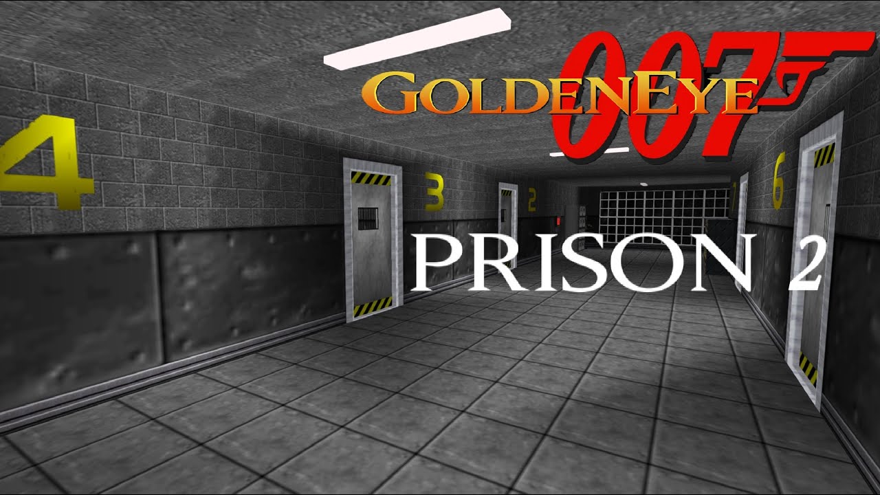 GoldenEye 007 - Prison (GoldenEye 007 N64 custom level)