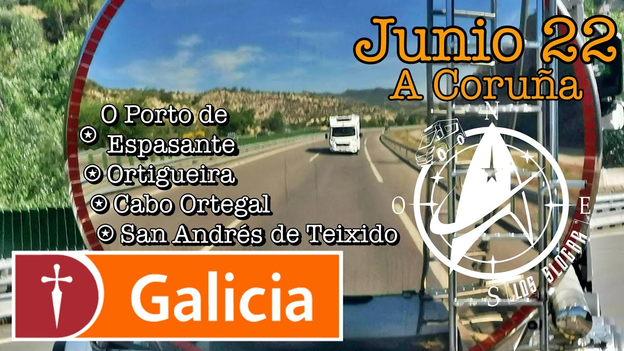 Galicia (Rías Altas Coruñesas)  Espasante, Ortigueira, Cabo Ortegal, Herbeira y S. Andrés de Teixido