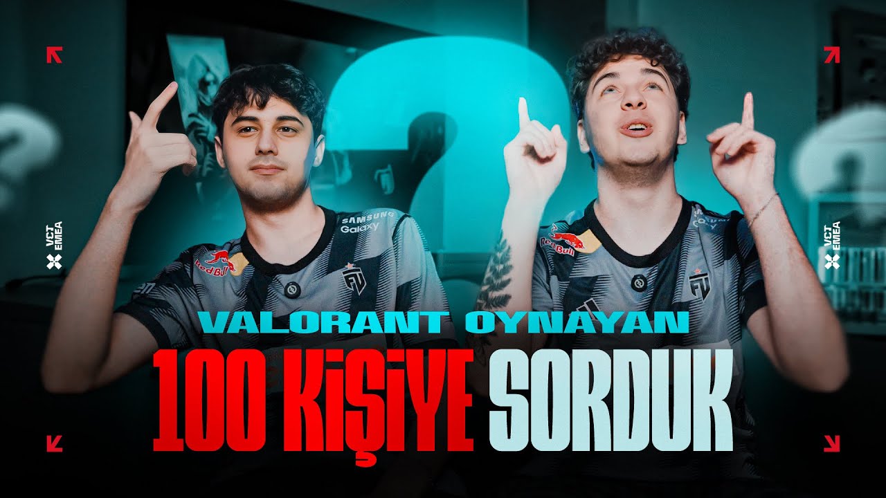 VALORANT Oynayan 100 Kişiye Sorduk! | Xeus & Yetujey