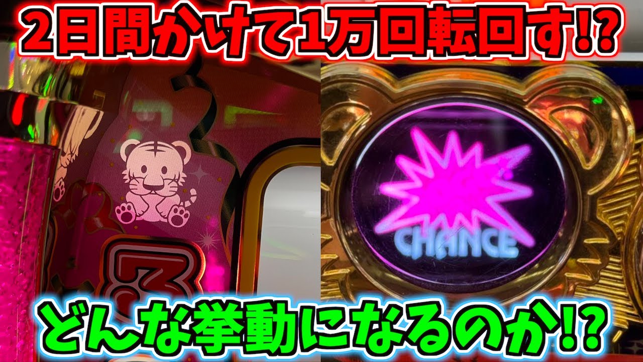 2日間に渡り1万回転回したジャグラーの挙動は一体？