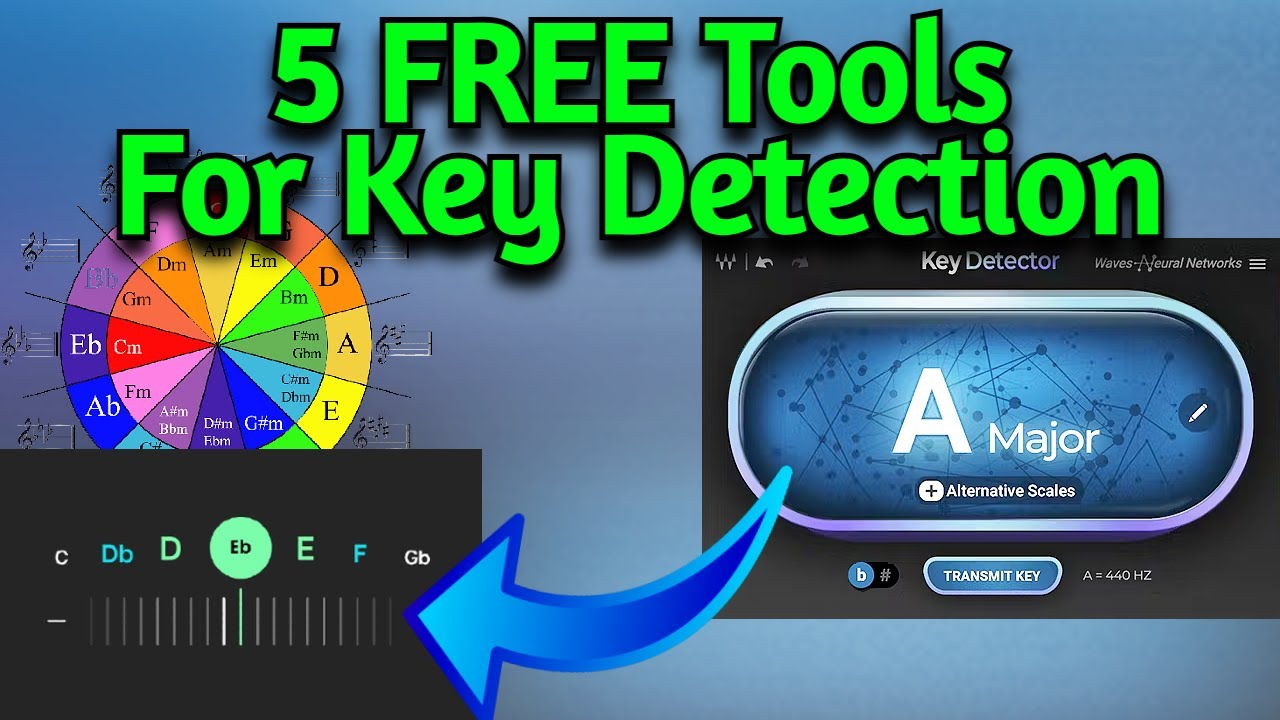 5 БЕСПЛАТНЫХ инструментов обнаружения ключей &mdash; альтернативы VST-плагину Key Detector от Waves Aud...