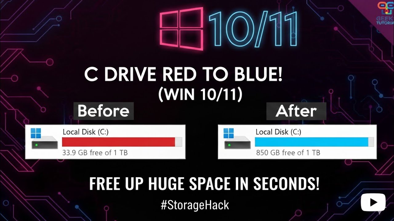 Hidden Windows Files Taking Your Space? Clean Your C Drive with These Rare Tricks&rdquo;