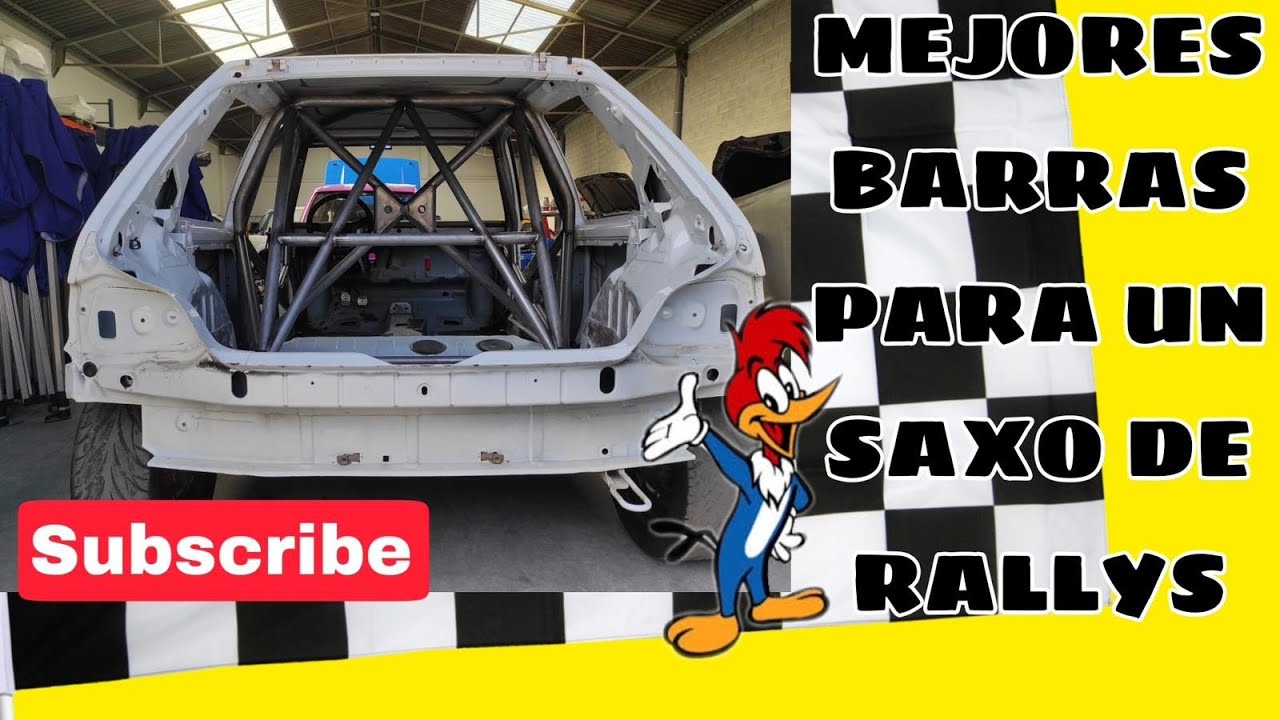 Os enseño las mejores barras  que he visto en un Citroën saxo. QUE OS PARECE ????