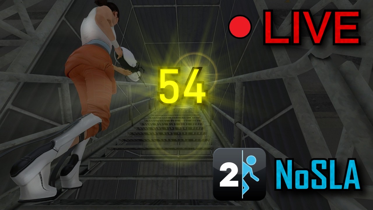Portal 2 Grind for the 54 and World Record