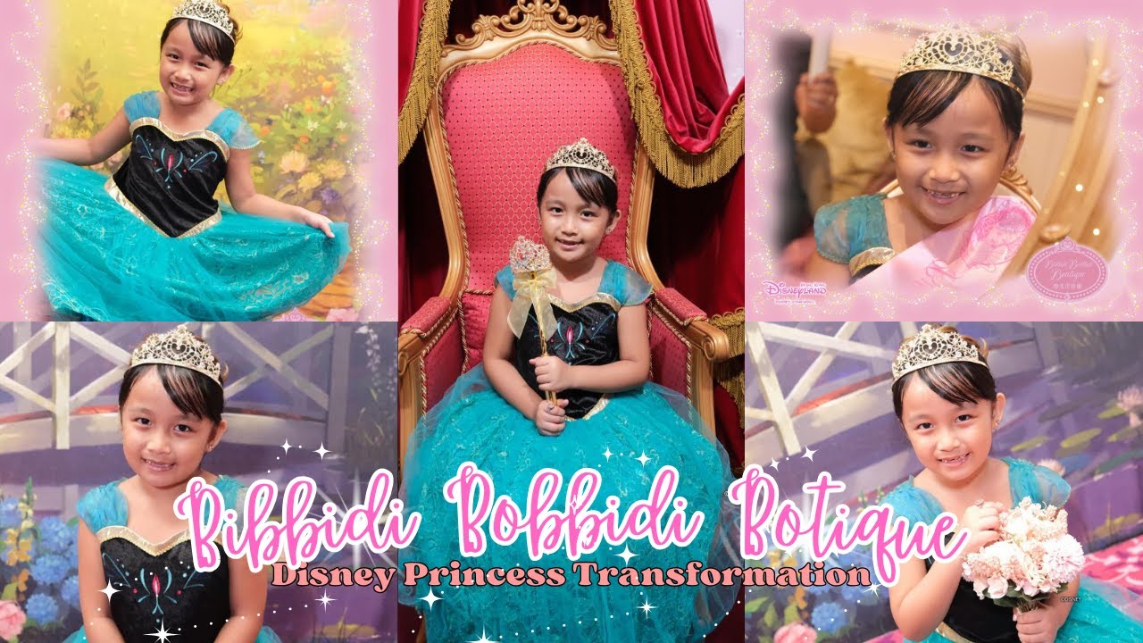 BIBBIDI BOBBIDI BOUTIQUE | Magical Disney Princess Transformation - A Dream Come True at Disneyland!