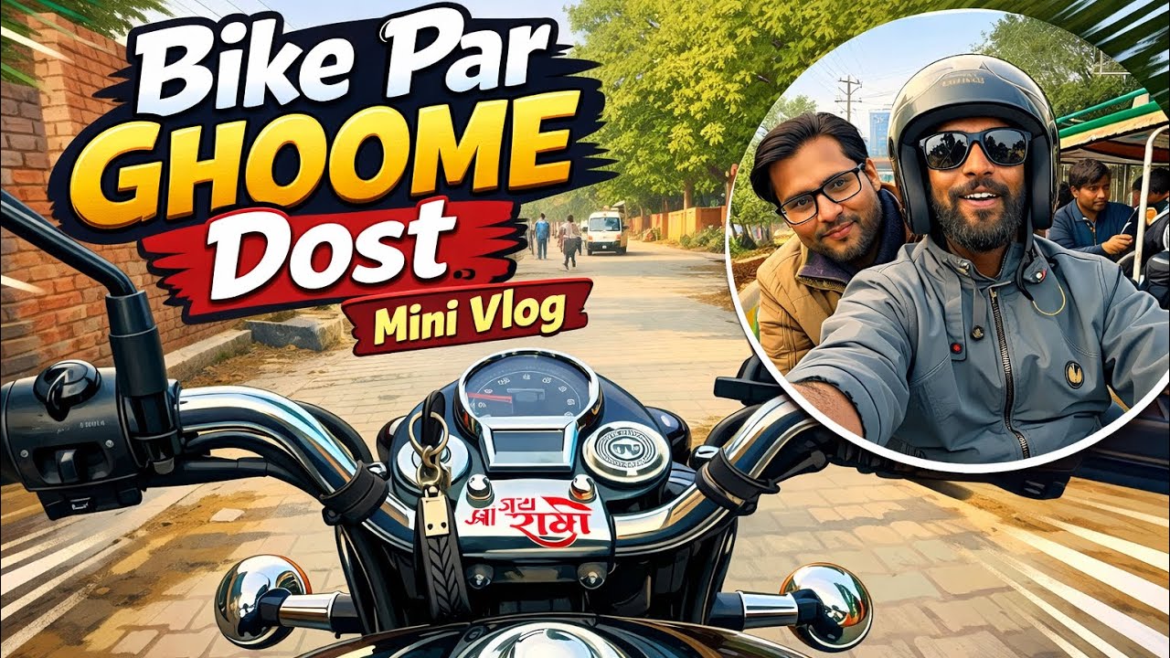 Choti Si Bike Ride, Badi Si Masti | Mini Vlog 🥰🥰🥰