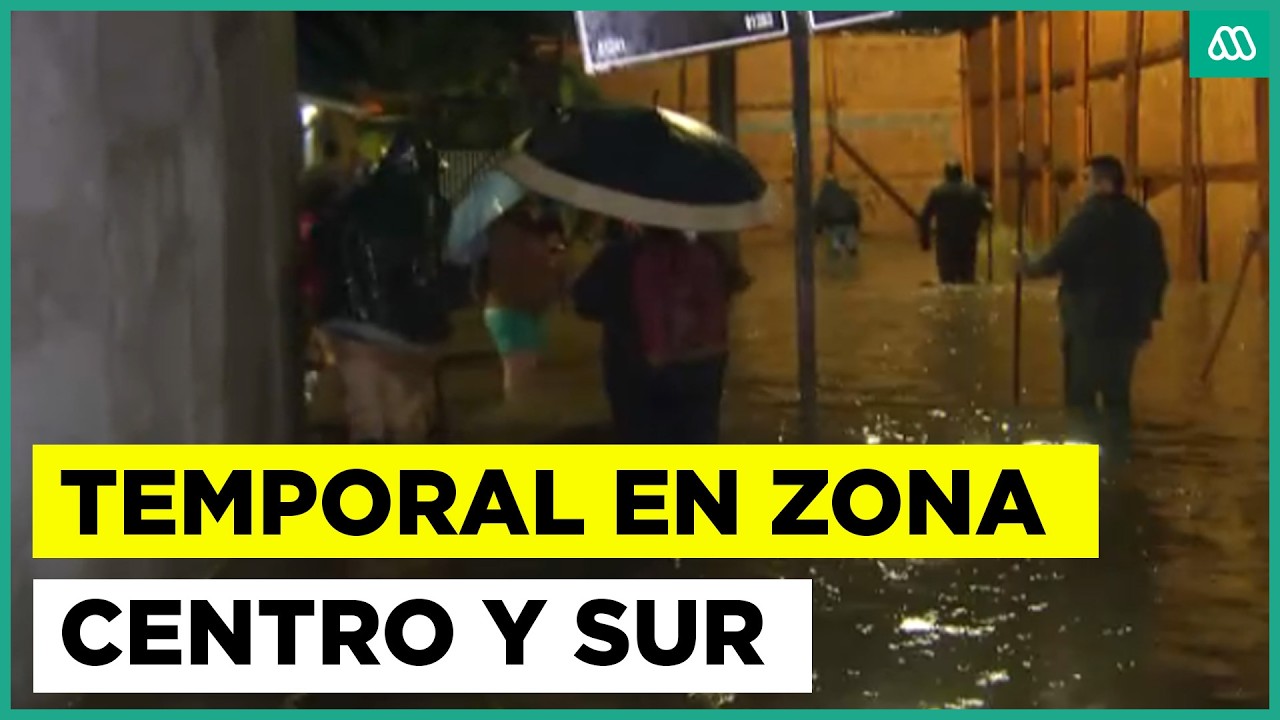 Temporal en zonas centro y sur: Clases suspendidas en Teno