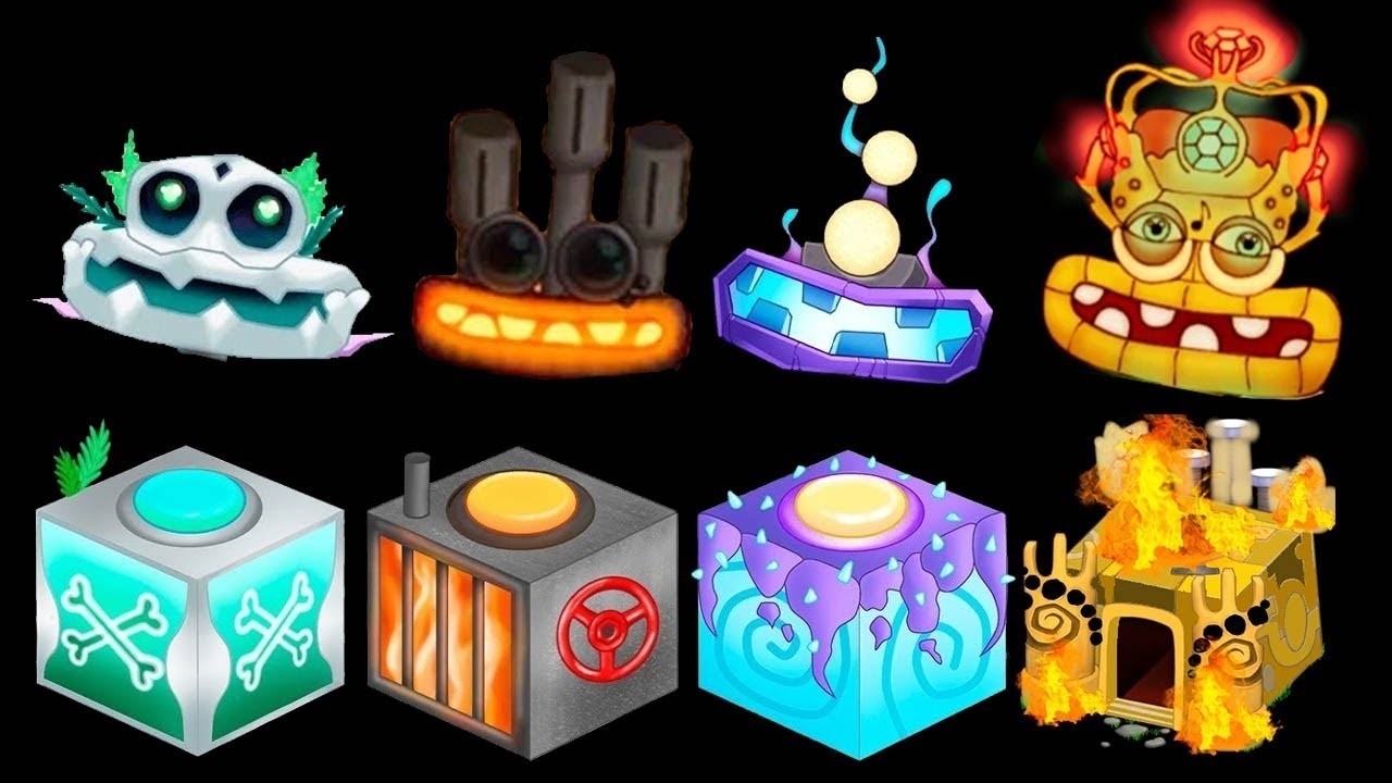 All Wubbox On All Islands - My Singing Monsters - MSM