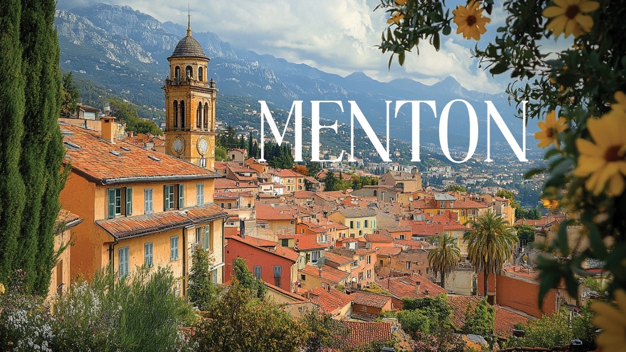 🇫🇷 French Riviera, A day in Menton Town, France , Things to do, Lemon festival 🍋
