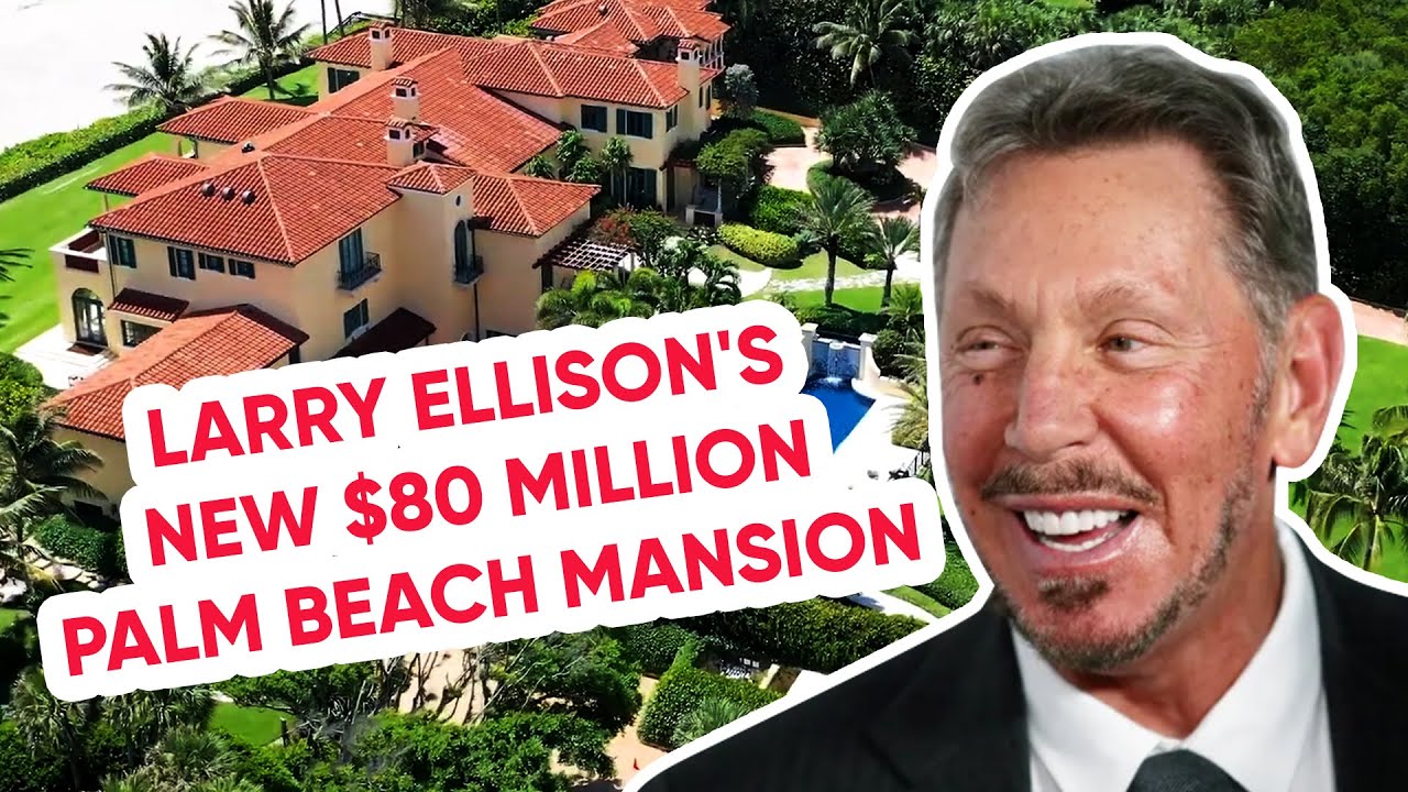 Inside Larry Ellison's New $80 Million Palm Beach Mansion
