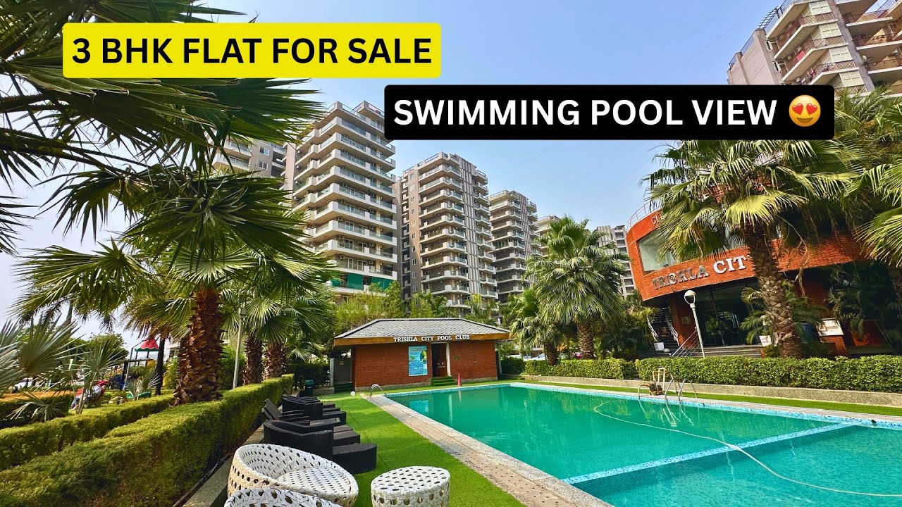 Trishla City Zirakpur | Fully Furnished 3BHK Resale Unit (2048 sq ft) | Luxury Living @ ₹1.90 Cr