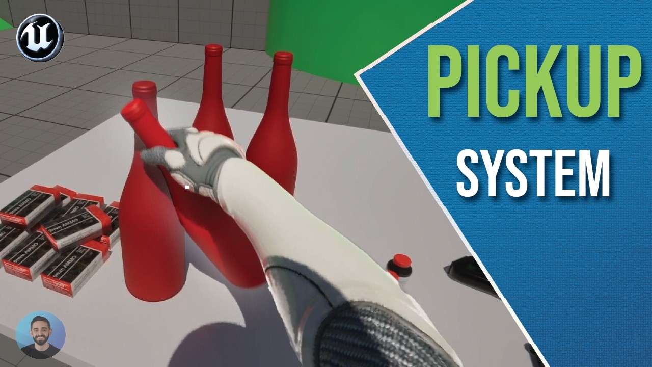 First Person Pickup System in Unreal Engine 5 (Horror Game Style)