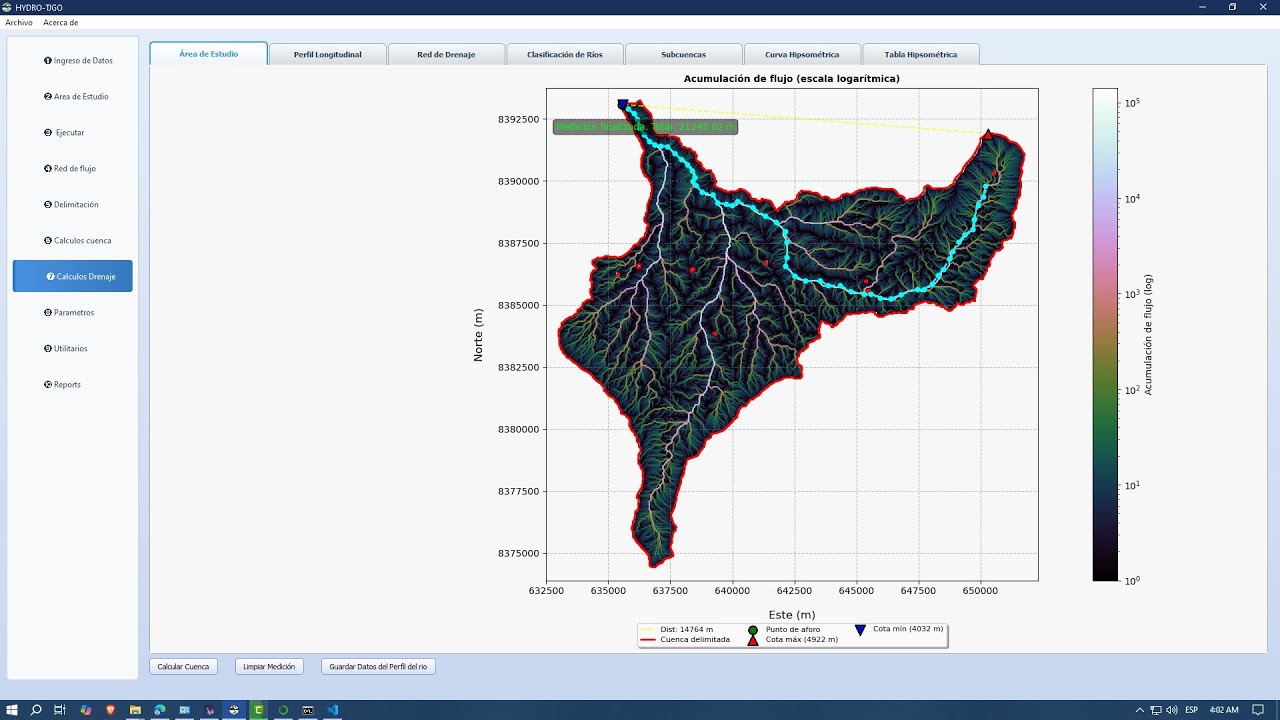 HYDROTJGO | Análisis Automático de Cuencas Hidrográficas y Reportes Automaticos y Técnicos en LaTeX